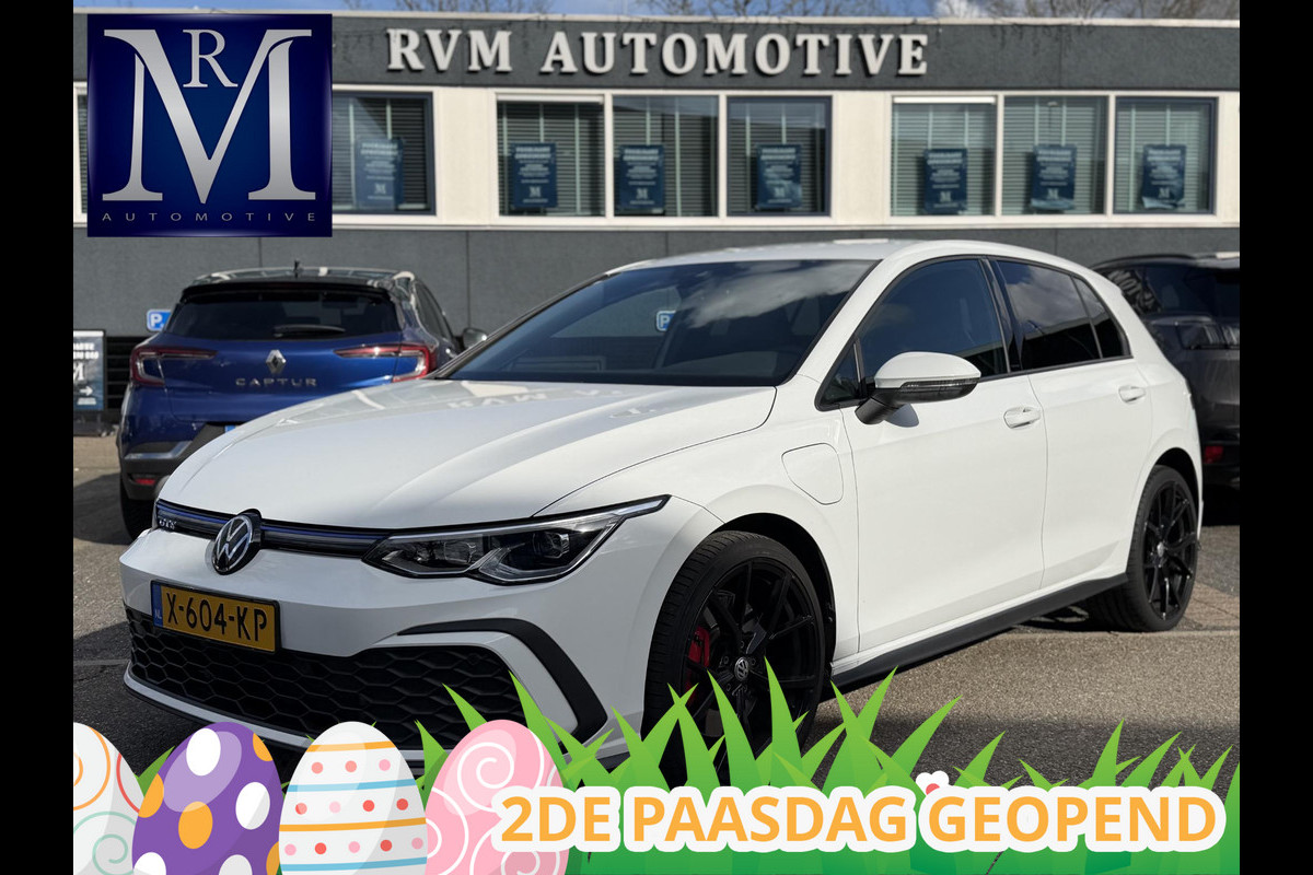 Volkswagen Golf 1.4 eHybrid GTE € 24.900,- VOOR € 22.877,- UW LENTEVOORDEEL € 2.023,-! | RECENT ONDERHOUD GEHAD| STOEL + STUURWIELVERWARMING | ACHTERUITRIJ CAMERA | ADAPTIEVE CRUISE | 19 INCH | INCL. 12 MND BOVAG GARANTIE