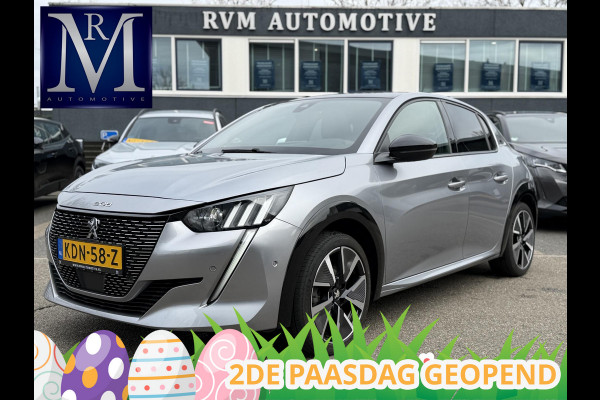 Peugeot e-208 EV GT Pack 50 kWh VAN € 17.900,- VOOR € 16.440,- UW LENTEVOORDEEL € 1.460,-! | SOH 91% | 3- FASE LADER | STOELVERWARMING  | CAMERA | PANOROMA DAK |  RIJKLAAR 12 MND BOVAG GARANTIE |