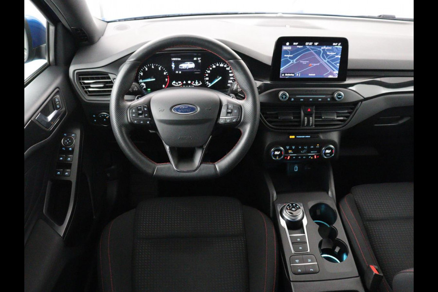 Ford Focus 1.5 EcoBoost ST Line | Stoelverwarming | Adaptive cruise | Carplay | Navigatie | Dodehoek detectie | Keyless | Full LED | Climate control | B&O Sound | Parkeerhulp | 18'' | Stuurverwarming