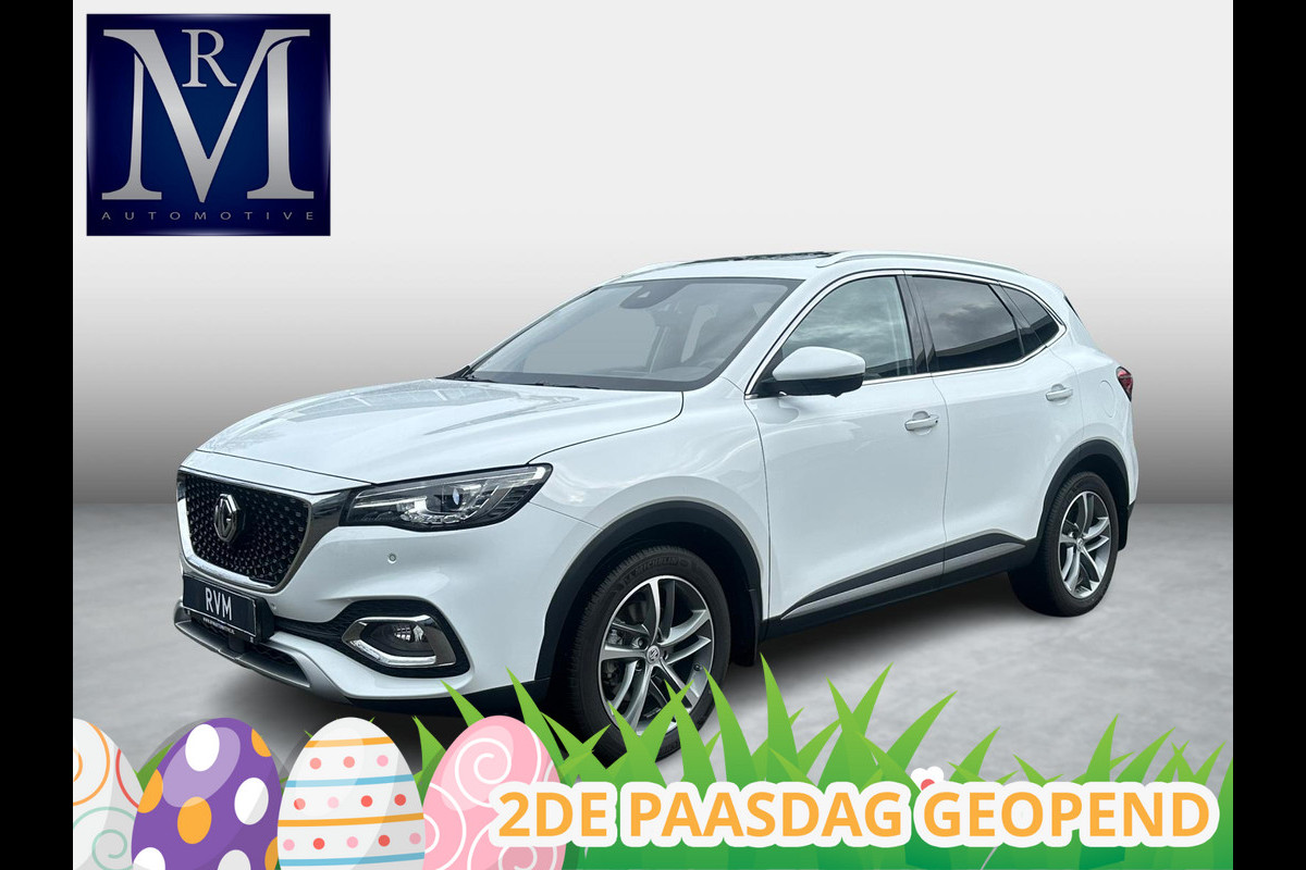 MG EHS 1.5 TGDI Luxury VAN € 26.900,- VOOR € 22.877,- UW LENTEVOORDEEL € 4.023,-!| PHEV | MEGA COMPLEET! | COMPLETE HISTORIE AANWEZIG | FABRIEKS GARANTIE TM 03-2030| 52km WLTP ELECTR RIJBEREIK, TOTAAL RIJBEREIK TOT 1.000km!