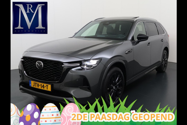 Mazda CX-80 2.5 e-SkyActiv PHEV Homura Plus 6p. VAN € 59.900,- VOOR € 53.877,- UW LENTEVOORDEEL €6.001,-! |7 PERSOONS| ELEK. ACHTERKLEP | PANO| HEAD-UP | DODE HOEK| ADAPTIVE. CRUISE | ACHTERBANK VERWARMD |BOSE | SUPER COMPLEET!
