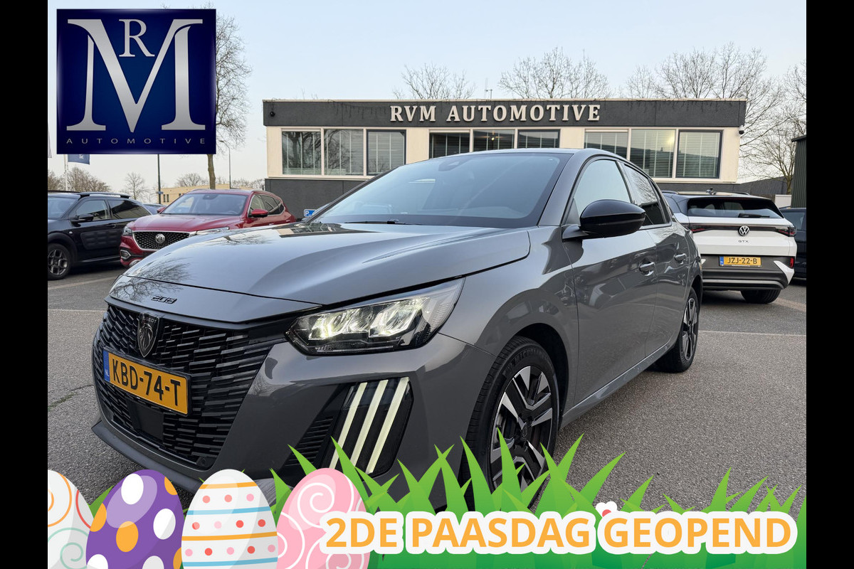 Peugeot 208 Hybrid e-DCS6 Allure RIJKLAARPRIJS | FABRIEKSGARANTIE t/m 03-2027 | TOPSTAAT! | KEYLESS ENTRY | APPLE CARPLAY-ANDROID AUTO| PARKEERSENSOREN VOOR EN ACHTER |