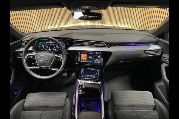 Audi e-tron Sportback 55 Quattro S-Line 95 kWh|90%SOH|PANO|LEDER|AMBIANCE|ACC|MEMORY|CAMERA|CARLAY/ANDROID|STOELVERW|NL|NAP|1EIG|
