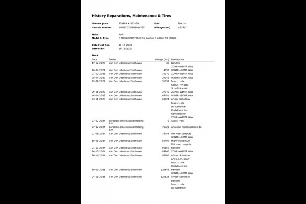 Audi e-tron Sportback 55 Quattro S-Line 95 kWh|90%SOH|PANO|LEDER|AMBIANCE|ACC|MEMORY|CAMERA|CARLAY/ANDROID|STOELVERW|NL|NAP|1EIG|