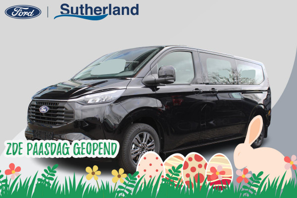 Ford Transit Custom 340 2.5 PHEV L2H1 Limited 233pk | Kombi | Incl. BTW/BPM | Dubbele zijschuifdeur | Privacy Glass | Inklapbare trekhaak | 17 inch lichtmetalen velgen | Driver Assistance Pack Premium | Verwarmbaar stuurwiel