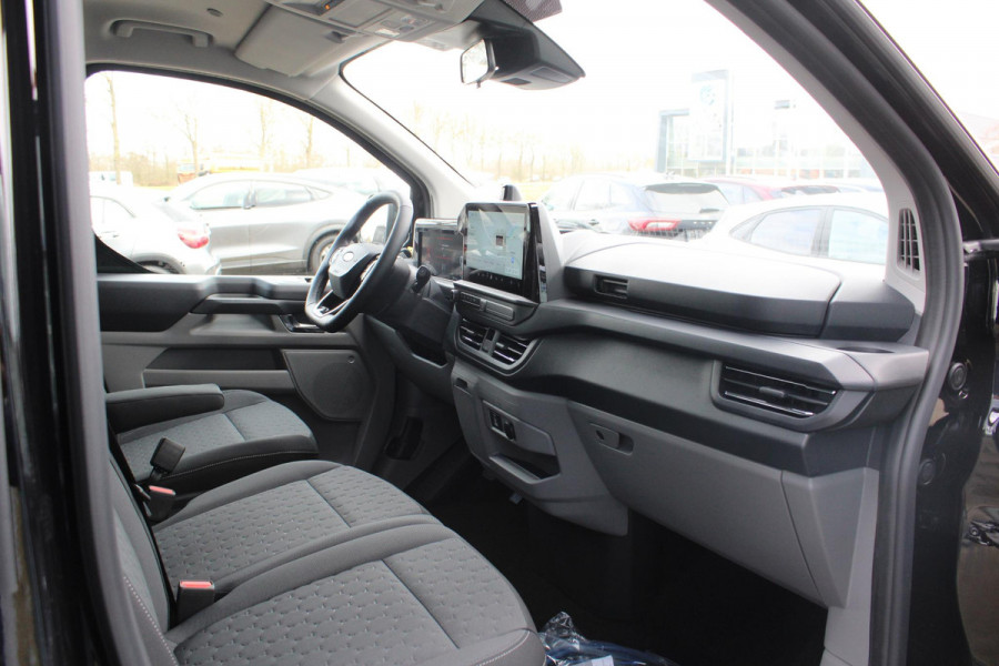 Ford Transit Custom 340 2.5 PHEV L2H1 Limited 233pk | Kombi | Incl. BTW/BPM | Dubbele zijschuifdeur | Privacy Glass | Inklapbare trekhaak | 17 inch lichtmetalen velgen | Driver Assistance Pack Premium | Verwarmbaar stuurwiel