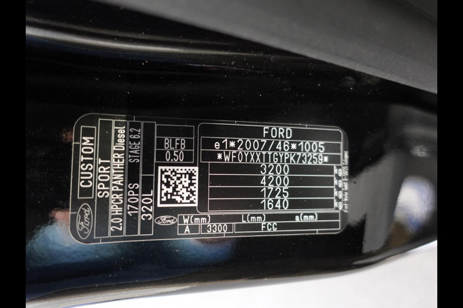 Ford Transit Custom 170pk Automaat L2H1 Raptor Edition Navigatie ACC Cruise control Trekhaak Imperiaal