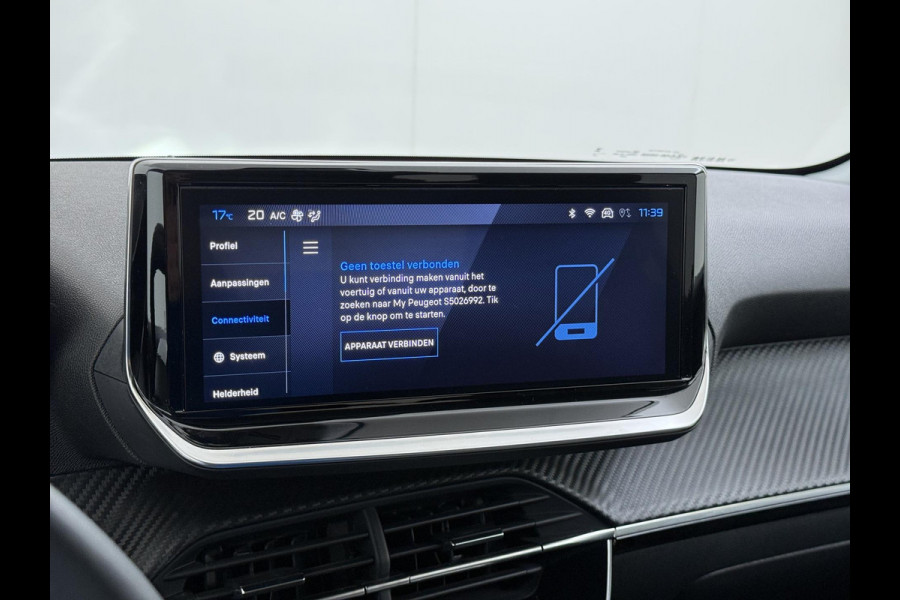 Peugeot 208 1.2 Hybrid 110 e-DCS6 Allure RIJKLAARPRIJS | FABRIEKSGARANTIE t/m 03-2027 |  KEYLESS ENTRY | APPLE CARPLAY-ANDROID AUTO| PARKEERSENSOREN VOOR EN ACHTER |