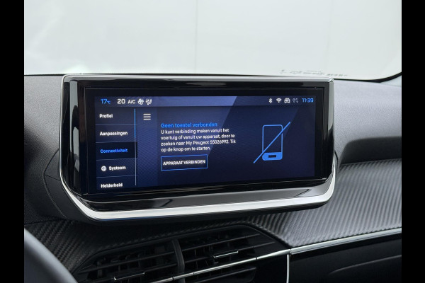 Peugeot 208 1.2 Hybrid 110 e-DCS6 Allure RIJKLAARPRIJS | FABRIEKSGARANTIE t/m 03-2027 |  KEYLESS ENTRY | APPLE CARPLAY-ANDROID AUTO| PARKEERSENSOREN VOOR EN ACHTER |