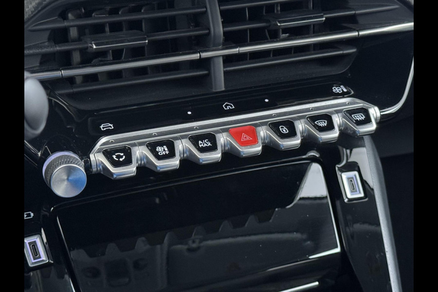 Peugeot 208 1.2 Hybrid 110 e-DCS6 Allure RIJKLAARPRIJS | FABRIEKSGARANTIE t/m 03-2027 |  KEYLESS ENTRY | APPLE CARPLAY-ANDROID AUTO| PARKEERSENSOREN VOOR EN ACHTER |