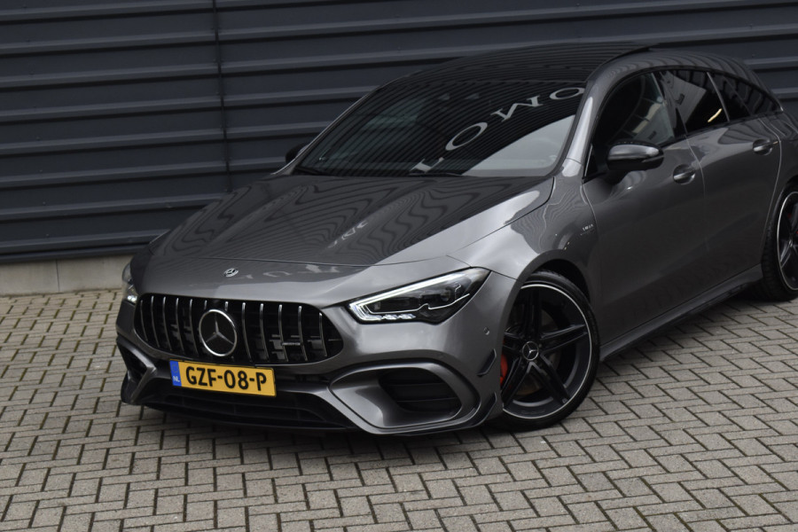 Mercedes-Benz CLA-Klasse AMG 45 S 4MATIC+ 421pk Shooting Brake | Pano | ACC | Burmester | 360 Camera | Multibeam LED | AMG Night Pack |