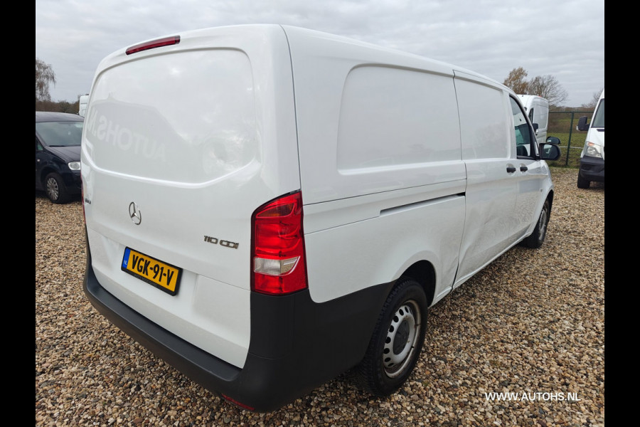 Mercedes-Benz Vito 110 CDI Extra Lang , apk maart 2027 , airco , camera , cruise , Euro 6 , 2e Eig.