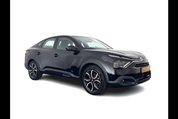 Citroën Ë-C4 X Feel Pack 50 kWh [ 3-Fase ] (INCL.BTW) *FULL-LED | LEATHER-FABRIC | DIGI-COCKPIT | DAB | COMFORT-SEATS | CAMERA | ECC | PDC | CRUISE | 18''ALU*