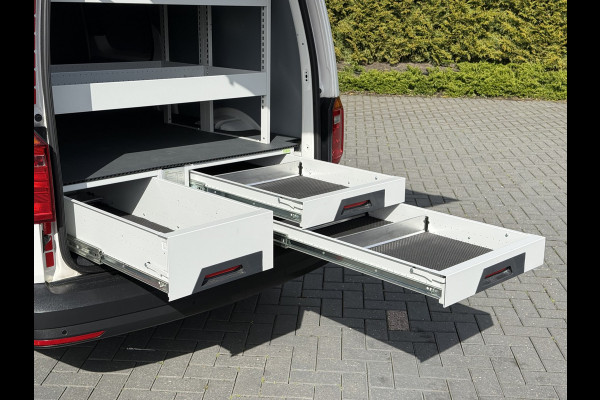 Volkswagen Caddy 1.4 TGI 111 PK / CNG / L2H1 / MAXI / 1e EIG. / AIRCO / CRUISE / ACHTERKLEP / INRICHTING