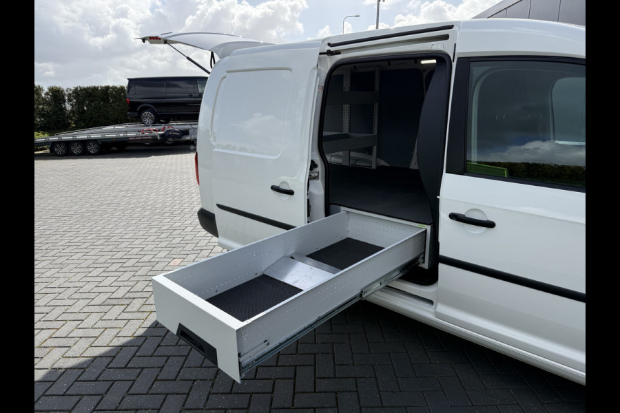 Volkswagen Caddy 1.4 TGI 111 PK / CNG / L2H1 / MAXI / 1e EIG. / AIRCO / CRUISE / ACHTERKLEP / INRICHTING