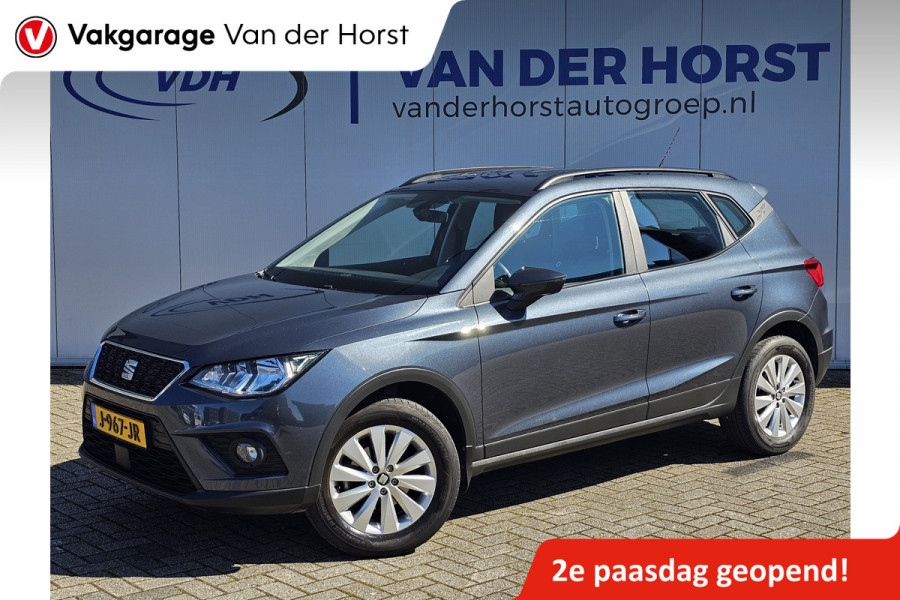 Seat Arona 1.0-115pk TSI Style Business Intense AUTOMAAT ! Gun u het comfort van een automaat ! Volautm. airco dual, stoelverwarming, cruise control, LM wielen, metallic lak