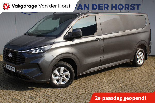 Ford Transit Custom 320 2.0-136pk TDCI L2H1 Limited. NIEUW MODEL ! Overtuig u van de rijkwaliteiten van dit nieuwe model Ford Transit Custom ! Volautm. airco, metallic lak, LM wielen, 3-zits, stoel-, spiegel- en voorraamverw., navigatie, telefoonvoorb., Apple Carplay/Android auto etc.