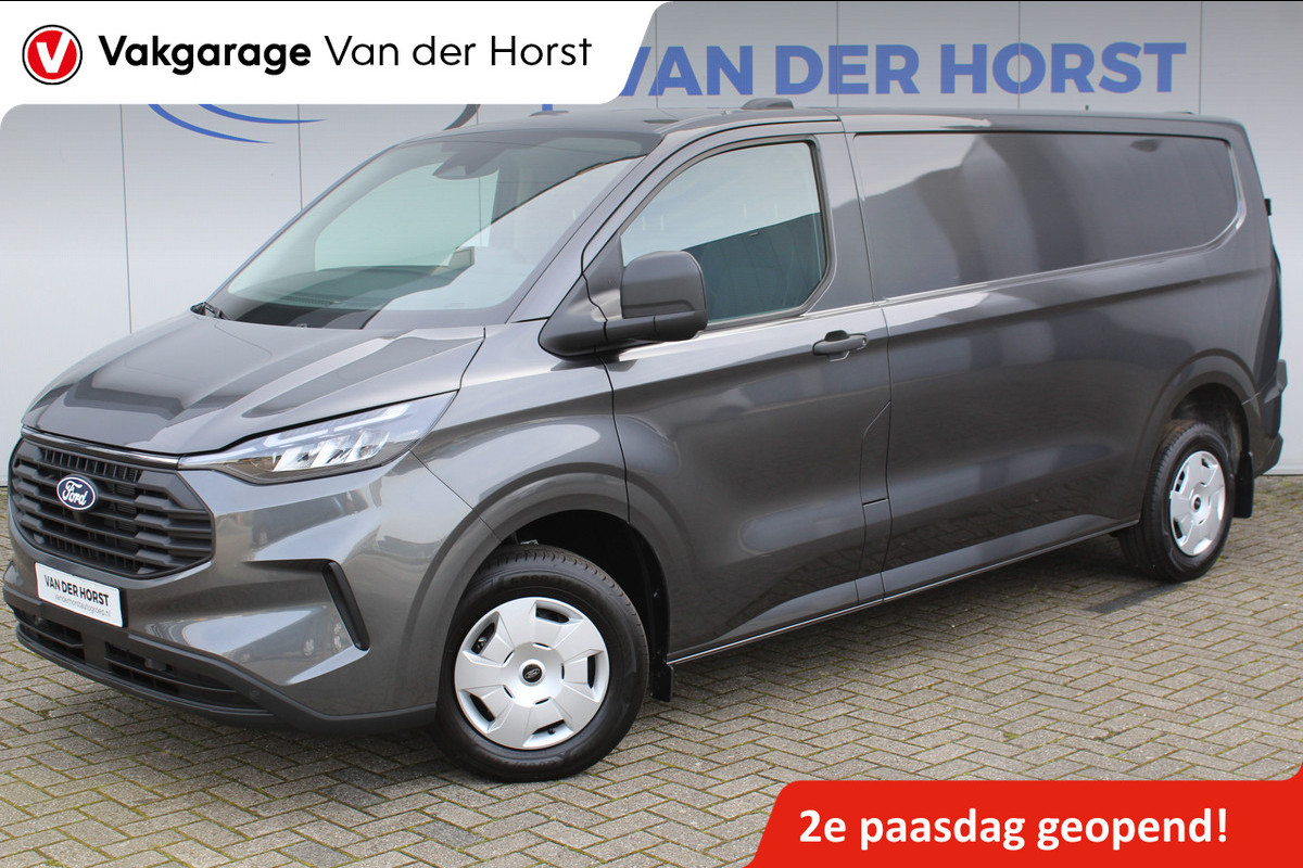 Ford Transit Custom 320 2.0-136pk TDCI L2H1 ´Trend´. Overtuig u van de rijkwaliteiten van dit nieuwe model Ford Transit Custom. Camera, LED koplampen, Cruise Control, Aut. Airco, App Connect, Winterpack