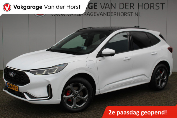 Ford Kuga 2.5-243pk PHEV ST-Line X. Van €. 54.937,- voor €. 41.750,- ! Trekgewicht van 2.100kg ! Elektr. verstelb. AGR stoelen voor, Stoel-, stuur-, voorraam- en achterbank verwarming, Elektr. panorama/schuif-kanteldak , Trekhaak elektr. wegklapbaar, B&O soundsyst. etc.