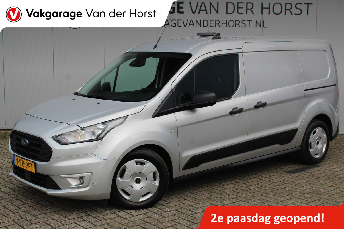 Ford Transit Connect 1.5-120pk EcoBlue L2 Trend / 8traps-AUTOMAAT ! Erg nette Ford Transit Connect, laadruimte v.v. van een praktisch inbouw. Autm. airco dual, 3-zits, metallic lak, pdc v+a, Apple carplay, schuifdeur li+re, navigatie, cruise cntrl, stoelverwarming, camera etc.