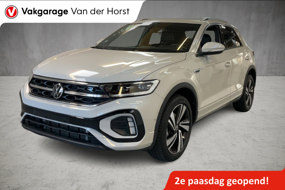 Volkswagen T-Roc 1.5 150 pk TSI DSG R-Line Edition Automaat Gun u het comfort en gemak van een automaat ! Winterpakket, Adapt. Cruise Control, Climate Control, Camera, CarPlay