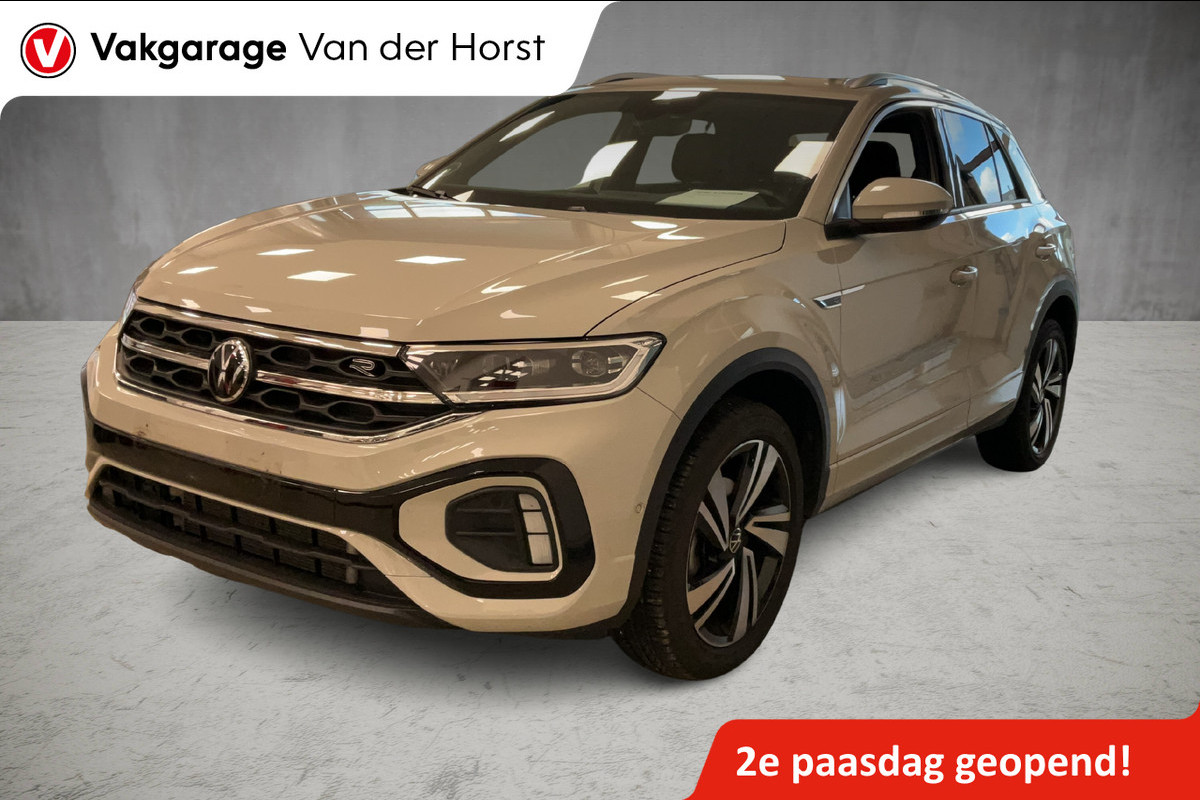 Volkswagen T-Roc 1.5-150 pk TSI DSG R-Line Edition Automaat Gun u het comfort en gemak van een automaat ! Winterpakket, Adapt. Cruise Control, Climate Control, Camera, CarPlay
