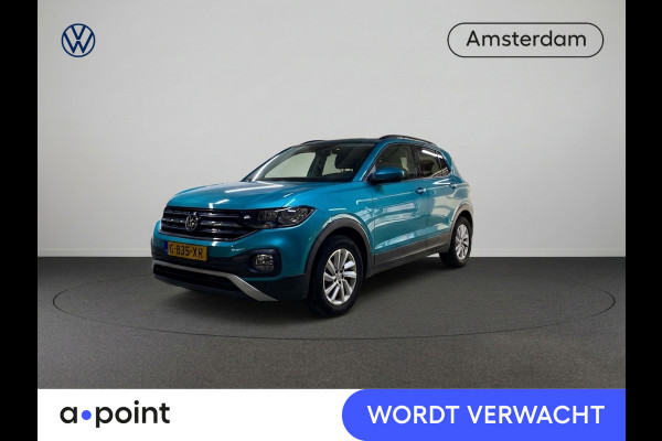 Volkswagen T-Cross 1.0 TSI Life 115 pk Automaat (DSG) | Navigatie | Trekhaak | Parkeersensoren | Achteruitrijcamera | Autom. airco | Voll. digitaal instrumentenpaneel | Stoelverwarming |