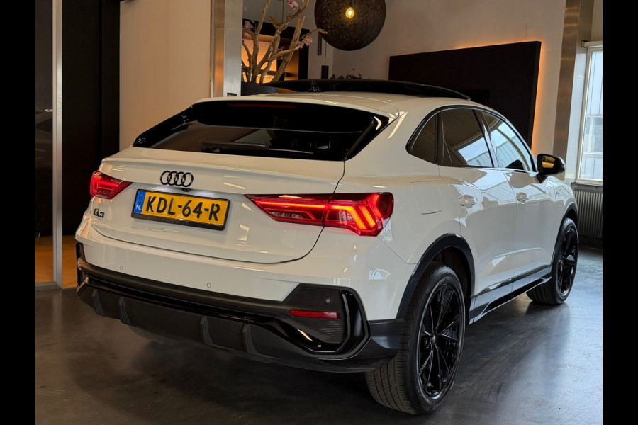 Audi Q3 Sportback 35 TFSI S Line black pakket garantie