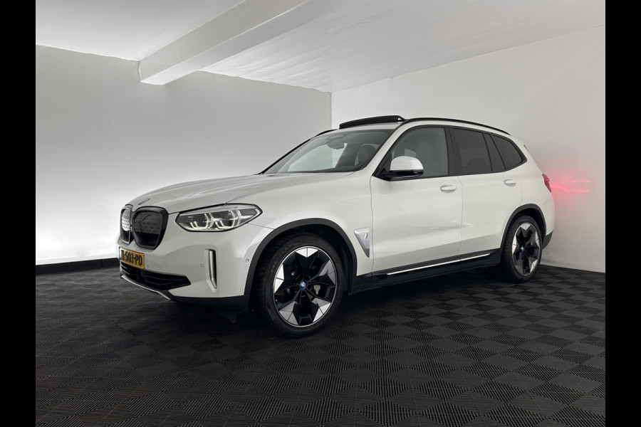 BMW iX3 High Executive 80 kWh [ 3-Fase ] (INCL-BTW) Aut. *PANO | LEATHER | HARMAN/KARDON | FULL-LED | BLINDSPOT | MEMORY-PACK | DIGI-COCKPIT | HEATED-SPORTSEATS | KEYLESS | TOPVIEW | DAB+ | NAVI-FULLMAP | HEAD-UP | PRIVACY-GLASS | 2