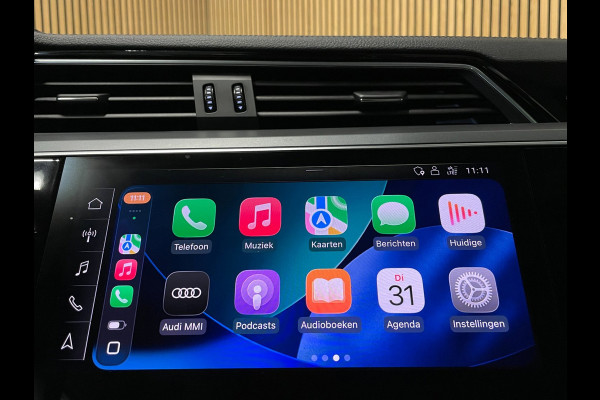 Audi e-tron E-Tron 50|100%SOH|LEDER|PANO|MEMORY|VIRTUAL SPIEGELS|ACC|AMBIANCE|CARPLAY|3D/360/V/A/CAMERA|STOELVERW|IN.BTW|1EIG|NAP|