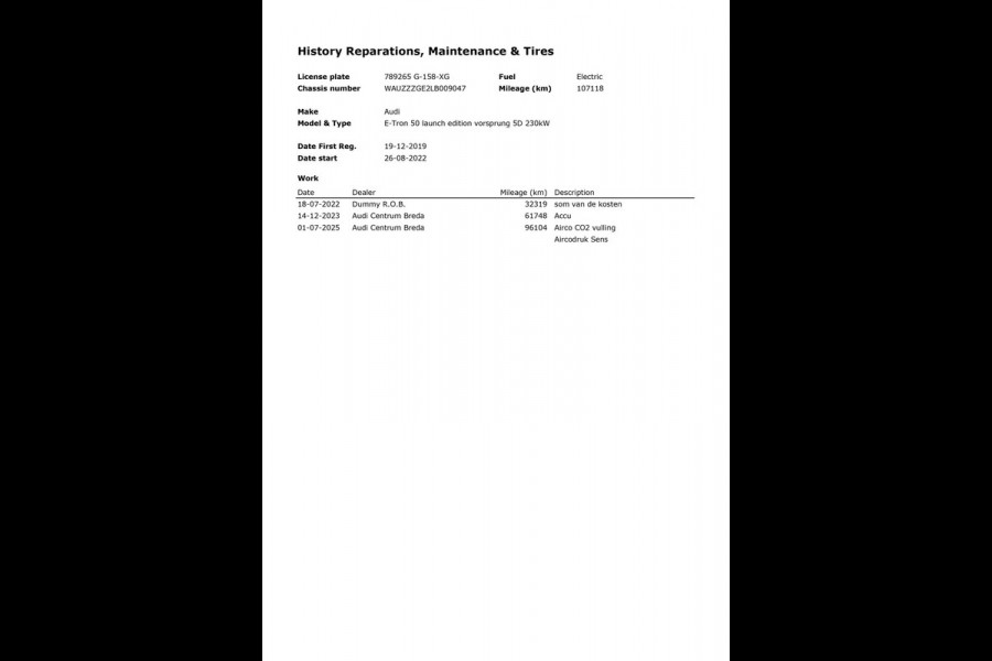 Audi e-tron E-Tron 50|100%SOH|LEDER|PANO|MEMORY|VIRTUAL SPIEGELS|ACC|AMBIANCE|CARPLAY|3D/360/V/A/CAMERA|STOELVERW|IN.BTW|1EIG|NAP|