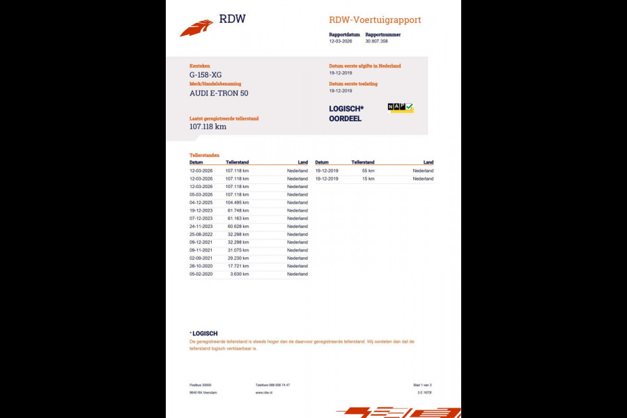 Audi e-tron E-Tron 50|100%SOH|LEDER|PANO|MEMORY|VIRTUAL SPIEGELS|ACC|AMBIANCE|CARPLAY|3D/360/V/A/CAMERA|STOELVERW|IN.BTW|1EIG|NAP|