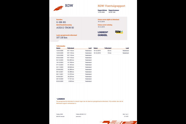 Audi e-tron E-Tron 50|100%SOH|LEDER|PANO|MEMORY|VIRTUAL SPIEGELS|ACC|AMBIANCE|CARPLAY|3D/360/V/A/CAMERA|STOELVERW|IN.BTW|1EIG|NAP|