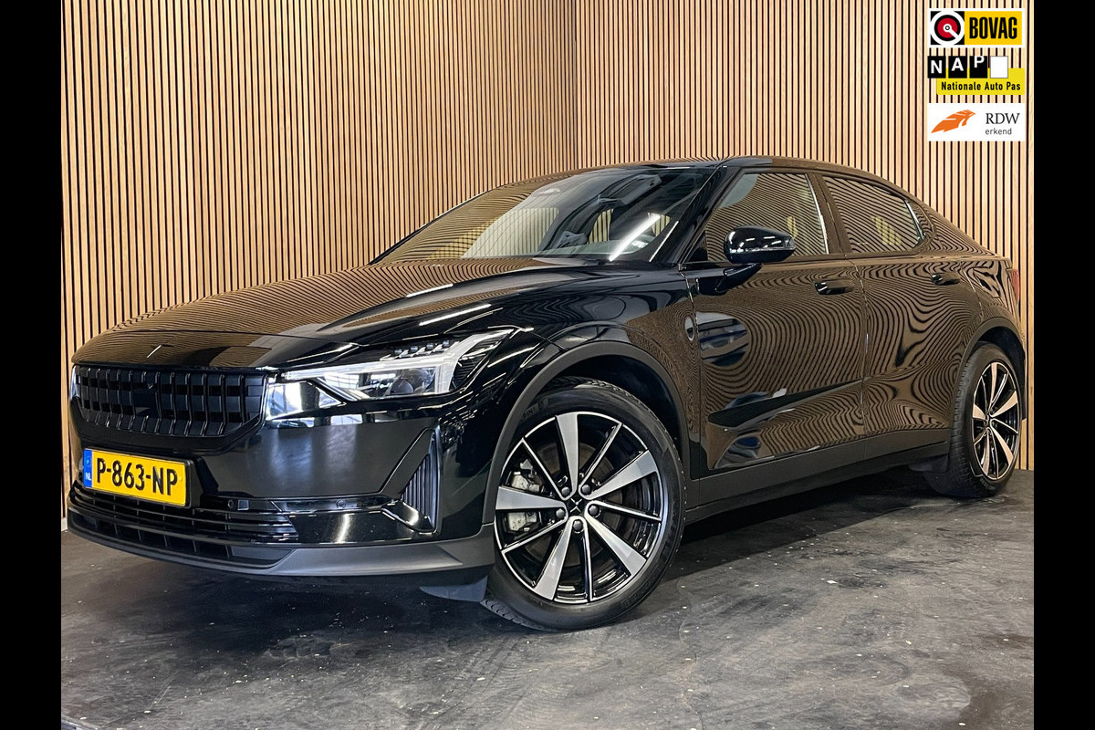 Polestar 2 Long Range Single Motor 78 kWh|90% SOH|BLACK EDITION|MEMORY|CAMERA|STOEL-,STUURVERW.|ACC|INCL.BTW|1e EIG|NL-AUTO|NAP|