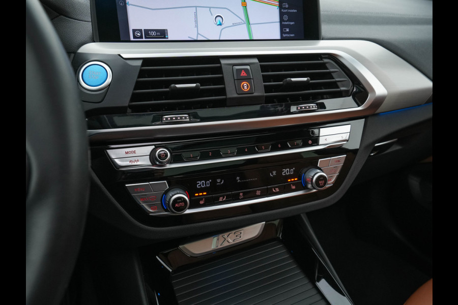 BMW iX3 High Executive 80 kWh [ 3-Fase ] {SOH-98%} (INCL-BTW) Aut. *PANO | LEATHER | HARMAN/KARDON | FULL-LED | BLINDSPOT | MEMORY-PACK | DIGI-COCKPIT | HEATED-SPORTSEATS | KEYLESS | TOPVIEW | DAB+ | NAVI-FULLMAP | HEAD-UP | ...