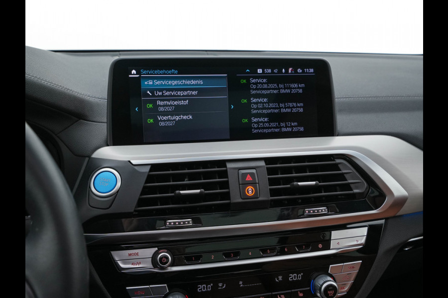 BMW iX3 High Executive 80 kWh [ 3-Fase ] {SOH-98%} (INCL-BTW) Aut. *PANO | LEATHER | HARMAN/KARDON | FULL-LED | BLINDSPOT | MEMORY-PACK | DIGI-COCKPIT | HEATED-SPORTSEATS | KEYLESS | TOPVIEW | DAB+ | NAVI-FULLMAP | HEAD-UP | ...