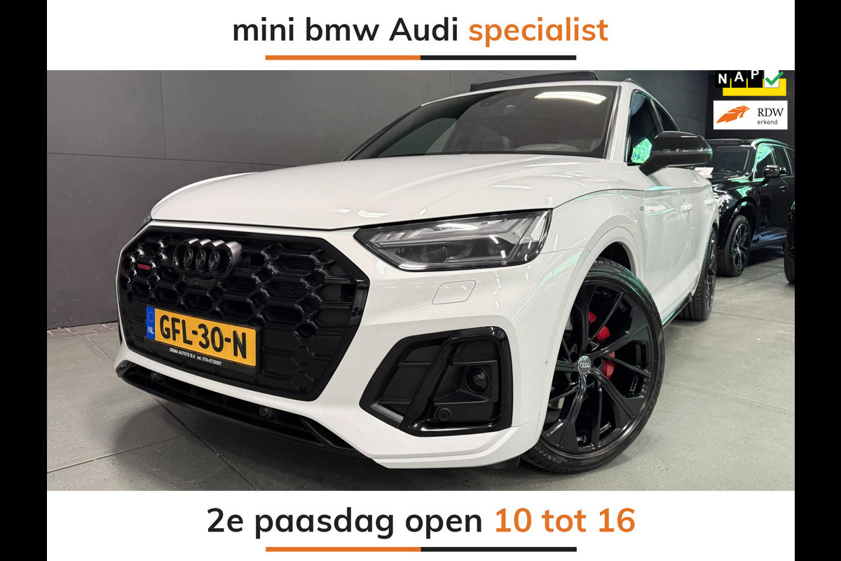 Audi Q5 55 TFSI e SQ5 367PK 3X S-LINE 21'' SOH-TEST/BLACK-LINE PANO/B&O/H-UP/LUCHTVERING/MASSAGE STOELEN/FULL-OPTION!!!