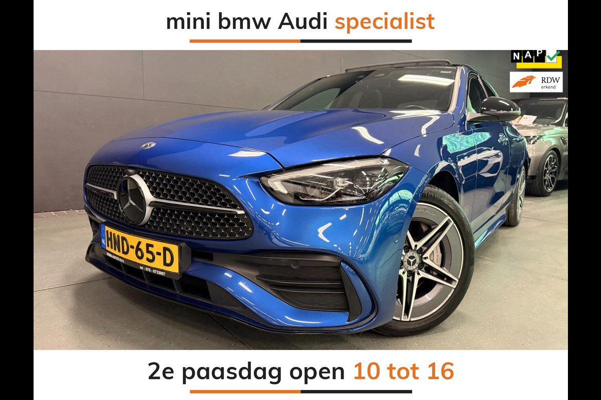 Mercedes-Benz C-Klasse 300 e AMG BLACK-LINE 313PK SOH-TEST/PANO/V-COCKPIT/NAVI/DAB/CARPLAY/CAM///