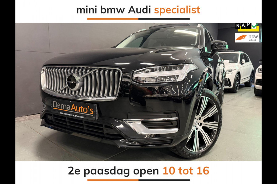 Volvo XC90 2.0 T8 Recharge AWD Inscription Expression SOH-TEST 21'' LONG RANGE PANO/LEDER/DAB/LED/H-KARDON/7ZITS///