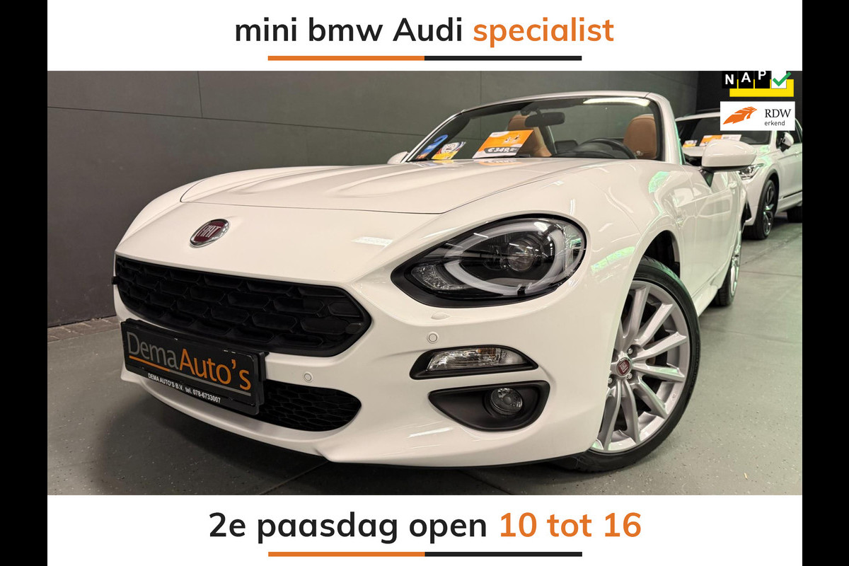 Fiat 124 Spider 1.4 MultiAir Turbo NAVI/LED/LEDER/CAM/DAB/BOSE/PDC/CRUISE///
