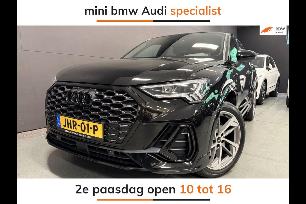 Audi Q3 Sportback 45 TFSI e 2X S-LINE BLACK-LINE 19'' SOH-TEST/V-COCKPIT/NAVI/DAB/LED/ECC/PDC/CRUISE/KEYLESS///