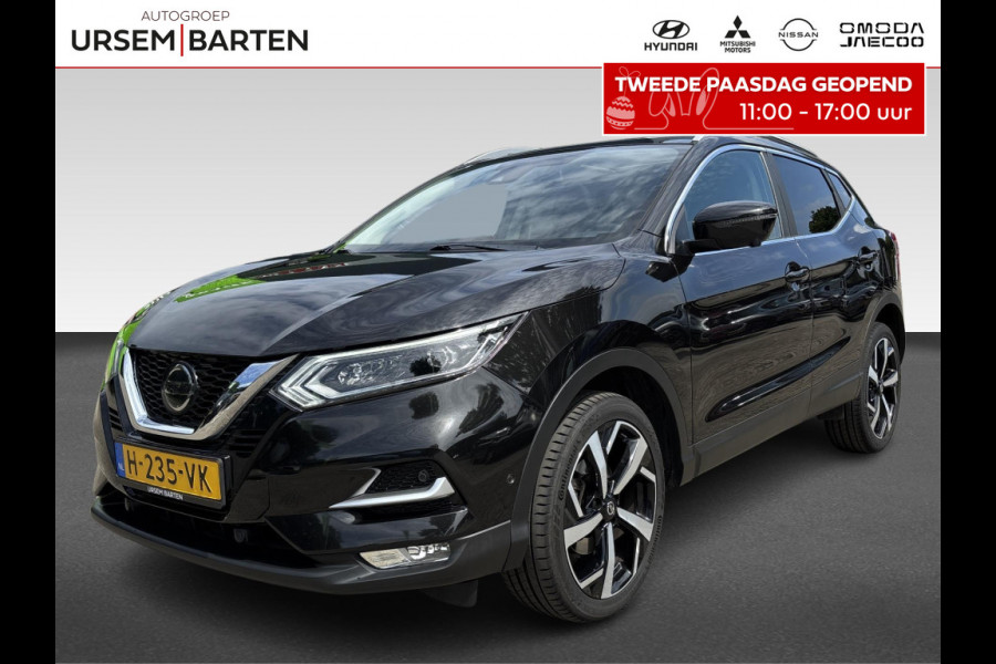 Nissan QASHQAI 1.3 DIG-T Tekna trekhaak 1300kg | 19 inch LM velgen | 360 graden camera | panorama-dak