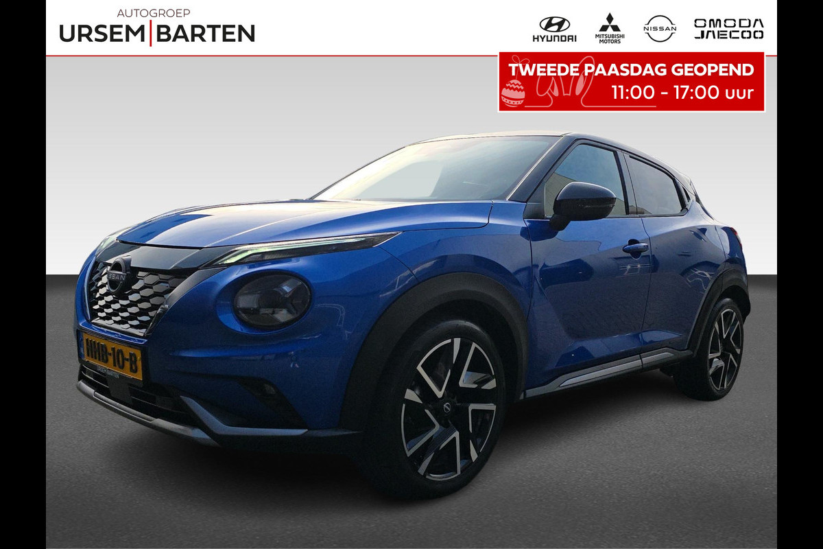 Nissan Juke 1.6 Hybrid N-Design | Automaat |Stoel/Stuurverwarming | Navigatie | Carplay/Androidauto | Achteruitrijcamera |