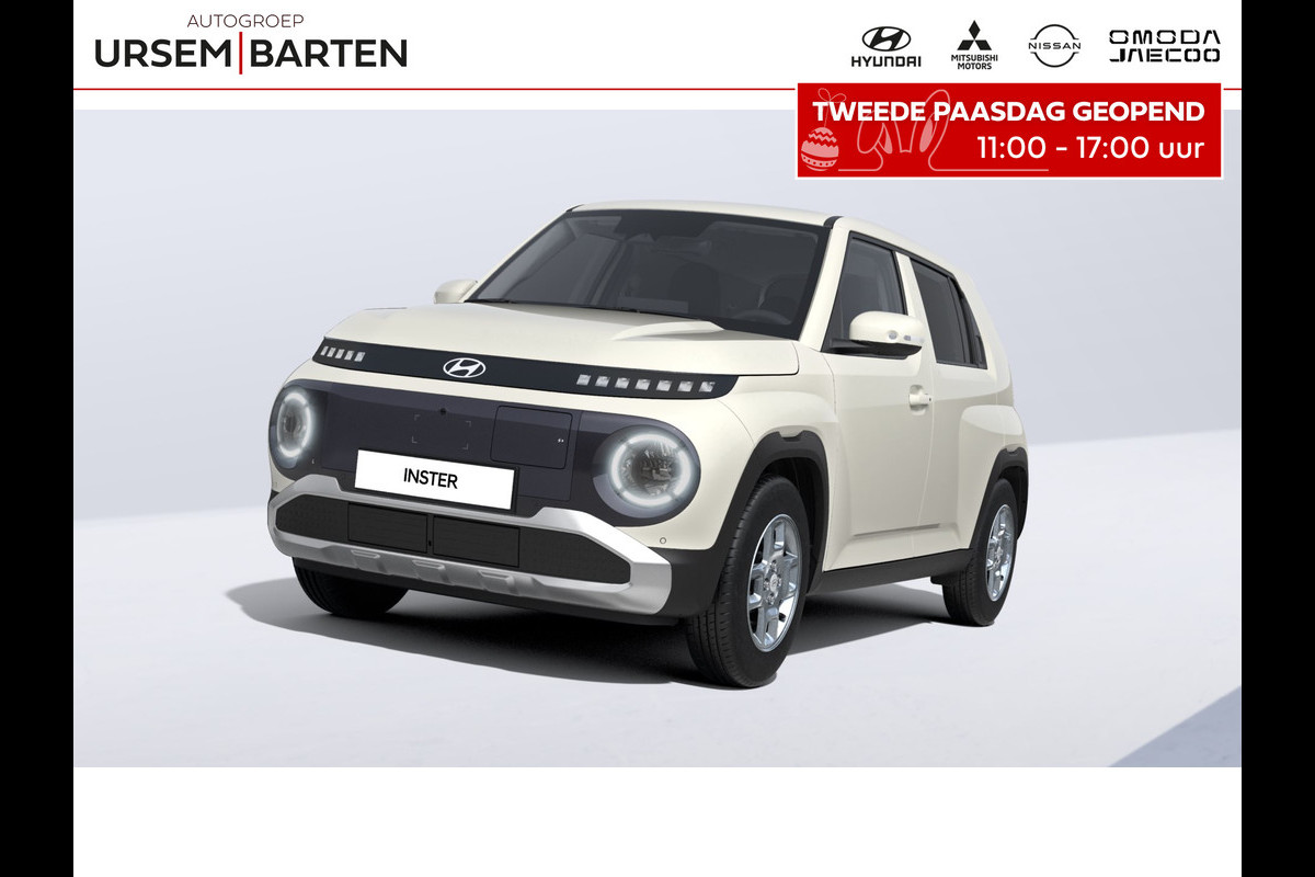 Hyundai Inster Pulse 49 kWh Van € 27420, korting € 3500, voor € 23920,