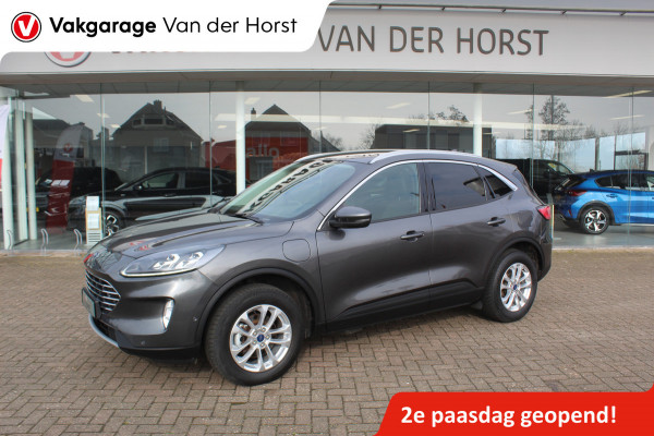 Ford Kuga 2.5 PHEV Titanium X , 225pk , 1500kg Trekgewicht Stoel, Stuur en Voorruit verwarming Climate Control, Cruise Control, Winter Pack, Camera