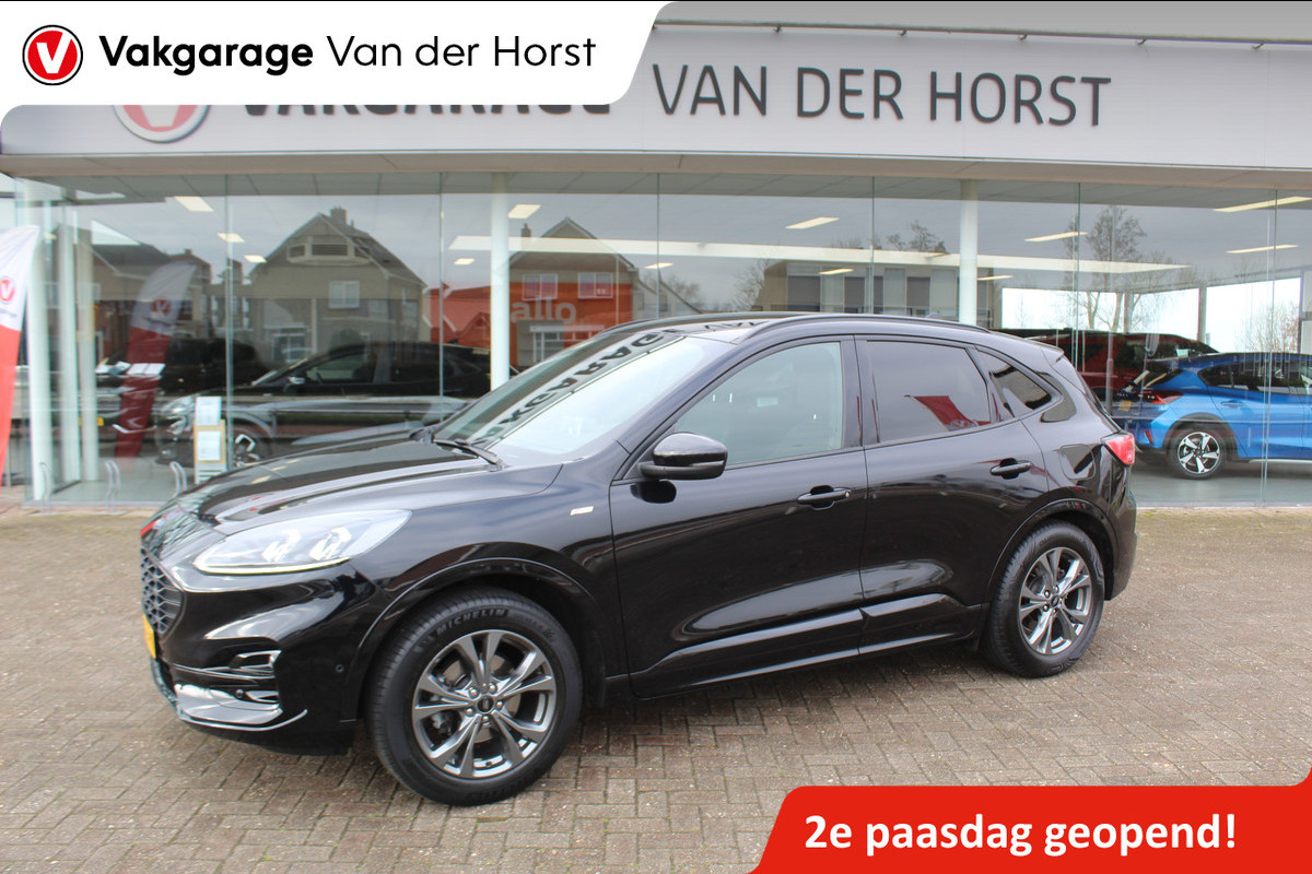 Ford Kuga 1.5 EcoBoost ST-Line X , 150pk 1800 Trekgewicht Cilmate control , Camera , Stoel,Stuur en Voorruit verwarming Navigatie , Trekhaak , Elek.verstelbare bestuurders stoel