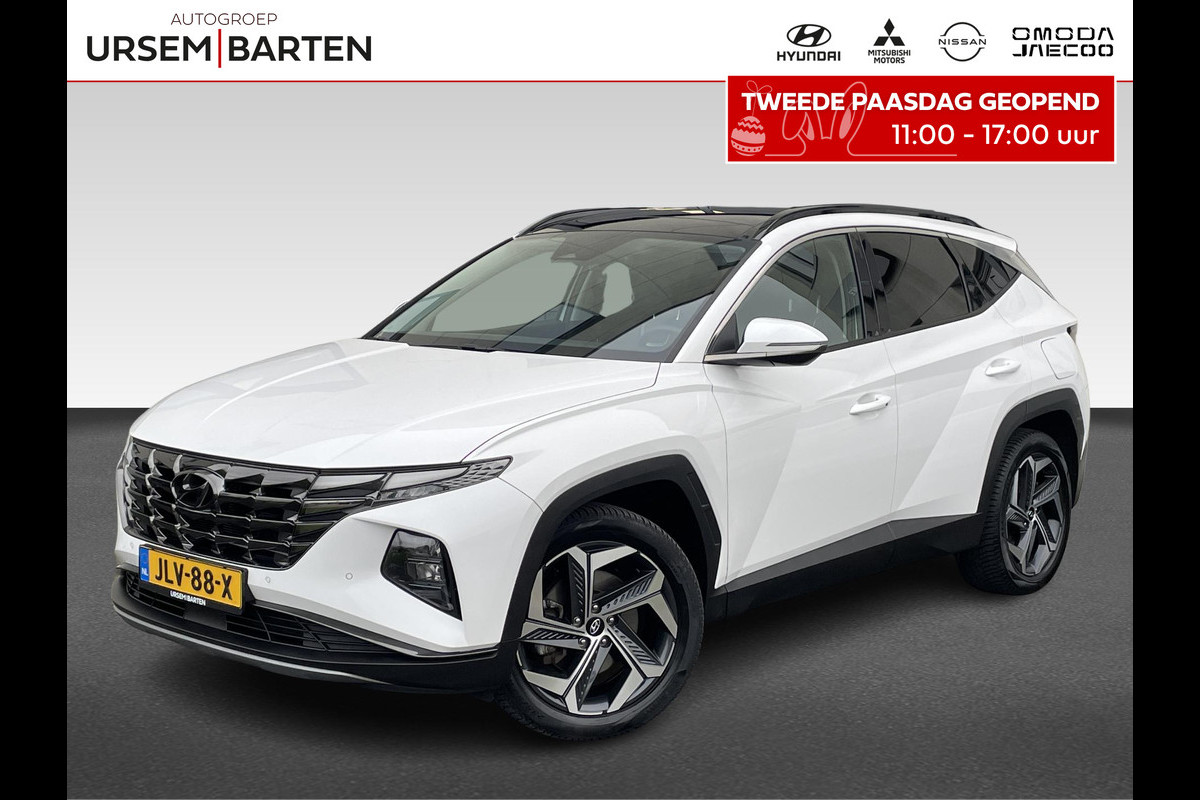 Hyundai Tucson 1.6 T-GDI HEV Premium Sky | Glazen schuifkanteldak | Leder