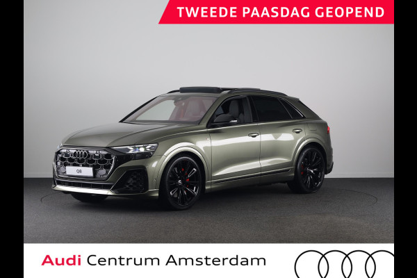 Audi Q8 60 TFSI e quattro Pro Line S Competition 490pk | Panoramadak | HUD | 4 wielbesturing | Stoel ventilatie en massage | Verlengde garantie | 23 inch Lichtmetalen velgen