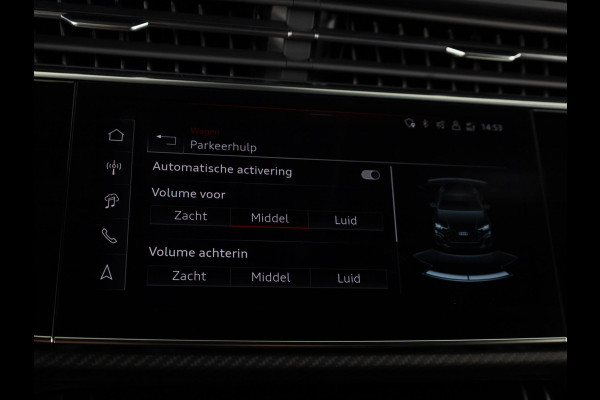 Audi Q8 60 TFSI e quattro Pro Line S Competition 490 PK | Panoramadak | Vier wiel besturen | Exclusive lak | Stoel ventilatie | Verlengde garantie |
