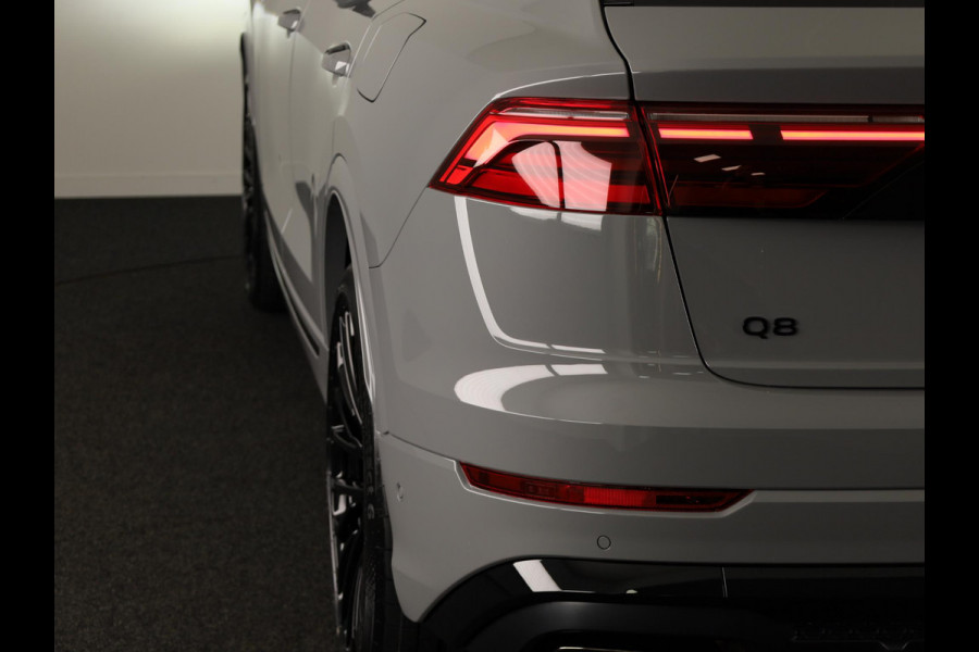 Audi Q8 60 TFSI e quattro Pro Line S Competition 490 PK | Panoramadak | Vier wiel besturen | Exclusive lak | Stoel ventilatie | Verlengde garantie |